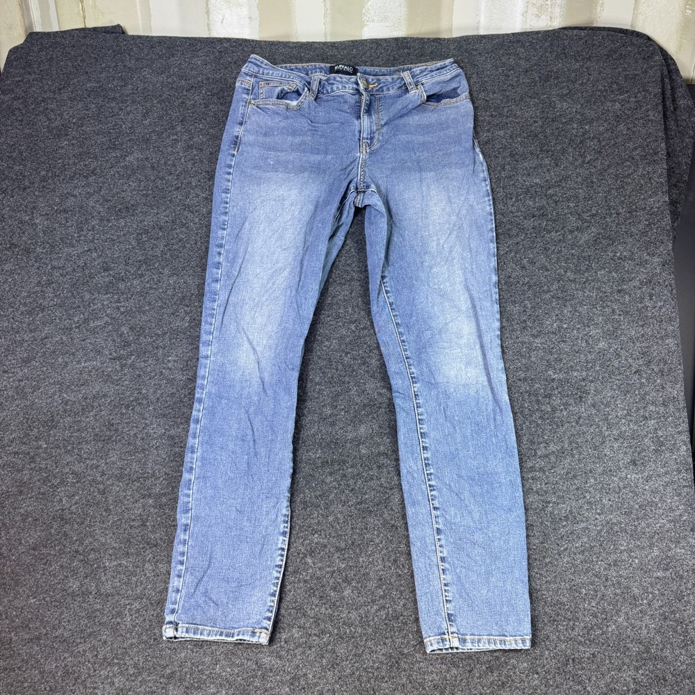 Buffalo David Bitton Jeans Womens 10/30 Blue Denim Cotton Stretch Straight Leg